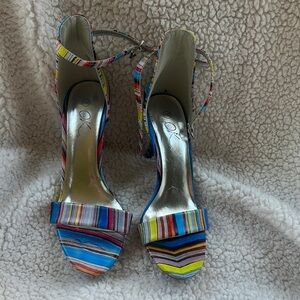 NEW 
Colorful Striped Women's Sandals